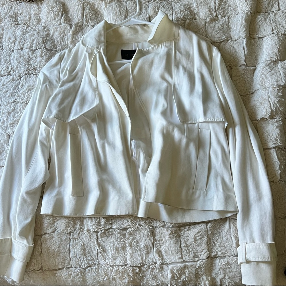 White blazer